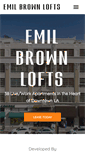 Mobile Screenshot of emilbrownlofts.com